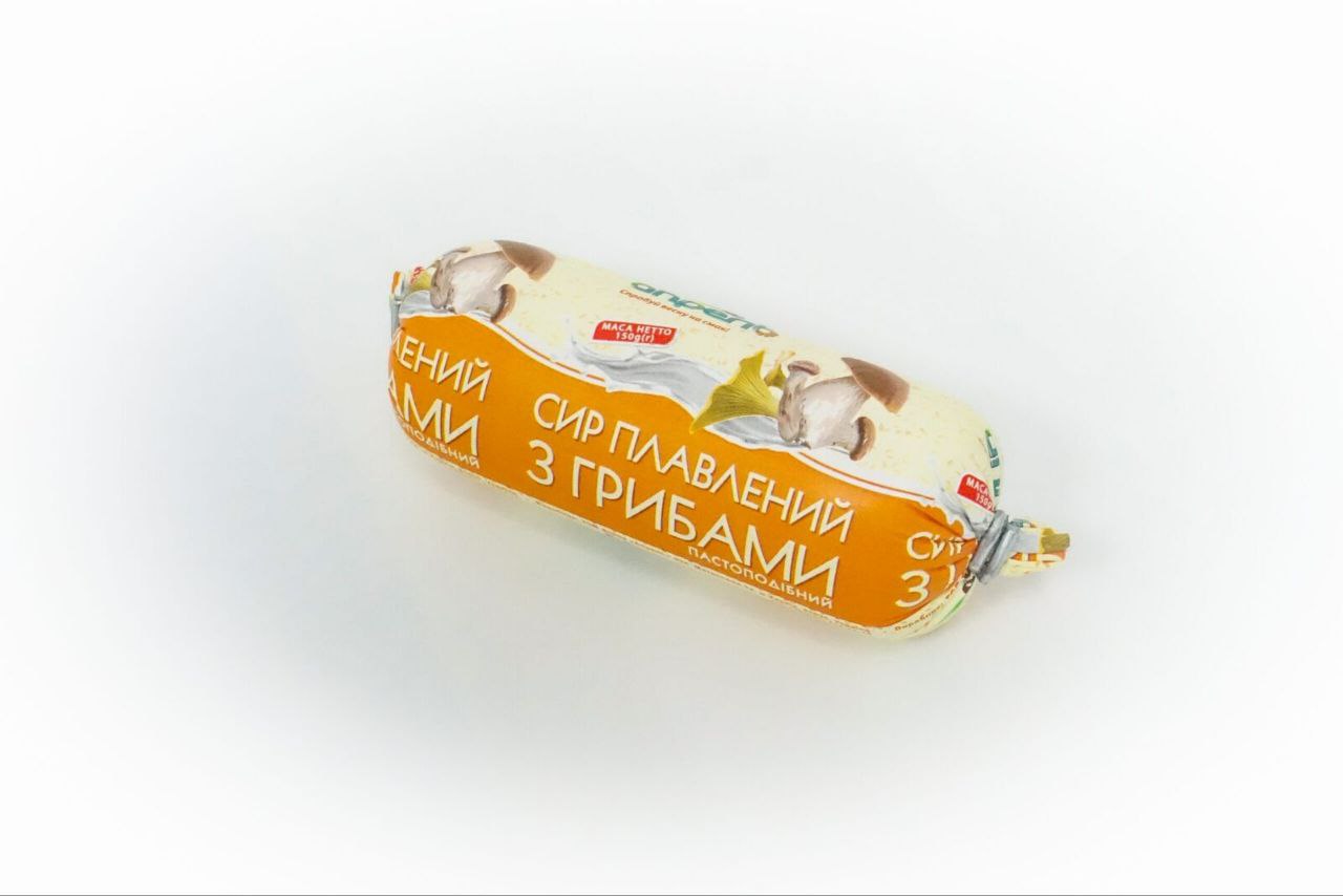 Сир плавлений Квітень з грибами 60% 150г